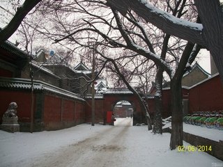 雪后出西偏门迓郑安抚