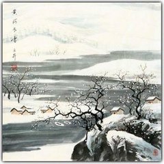 房家夜宴喜雪，戏赠主人