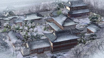 【南吕】金字经_梅边雪冷松