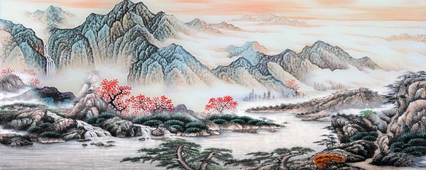 台中遇直，晨览萧侍御壁画山水