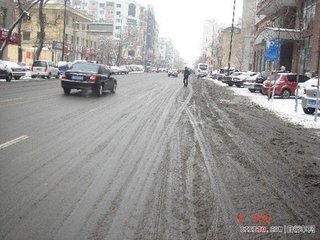 梁山大雪