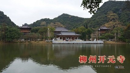 柳州开元寺夏雨